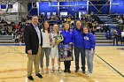 Women's Basketball Senior Day  Wheaton College Women's Basketball Senior Day 2020. - Photo By: KEITH NORDSTROM : Wheaton, basketball, Senior Day